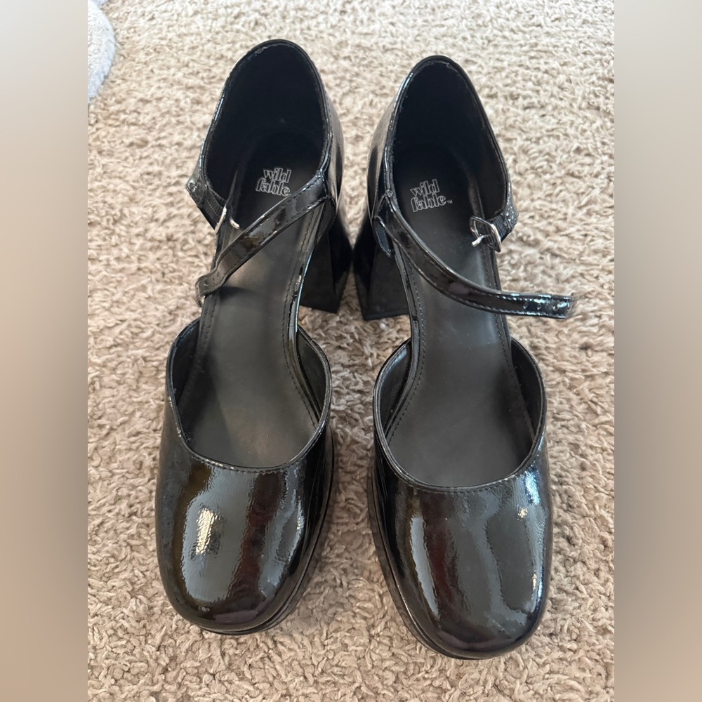 Wild Fable Patent Platform Heels